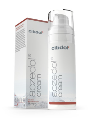 Crème ACZEDOL CBD | Aide à combattre l'acné