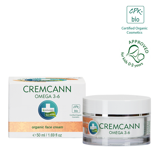 Annabis - CREMCANN OMEGA 3-6 crème Bio - Au quotidien - 50ml