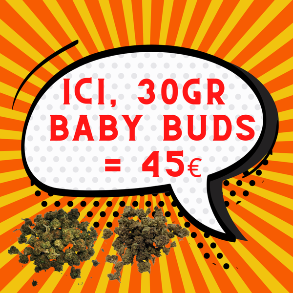 30gr de Baby buds | au choix | 1.5€/gr