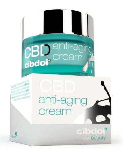 Crème anti - âge au CBD - Cibdol - 50ml - Une peau repulpée et anti rides