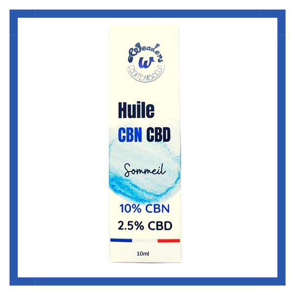 Huile 10% CBN | Sommeil | Weaders 10ml