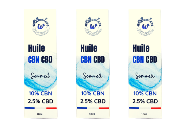 Huile 10% CBN | Sommeil | Weaders 30ml