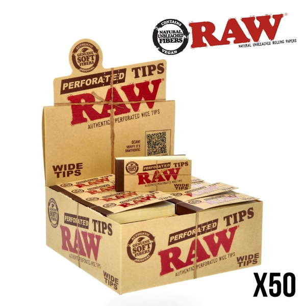 Boite de filtres Raw Wild x50